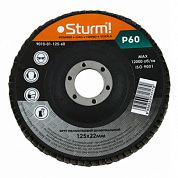 Круг лепестковый шлифовальный Sturm 125xP60 (9010-01-125-60)