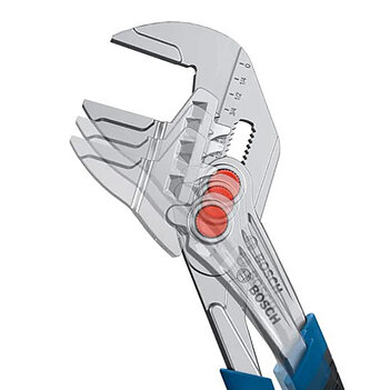 Кліщі переставні Bosch Professional 250 мм з кнопковим фіксатором (1600A02W3R)