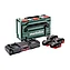 Аккумулятор Li-Ion Metabo 18,0В 4 шт. + зарядное устройство ASC 145 Duo + metaBOX 145 (685135000)