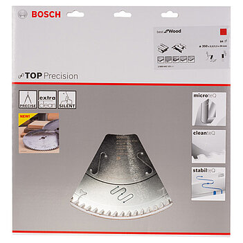 Диск пильный по дереву Bosch Top Precision Best for Wood 350x30х2,5мм (2608642121)