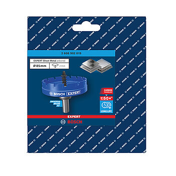Коронка по металлу Bosch Expert Sheet Metal Arbored HS 85 мм (2608902019)