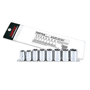 Набор головок Torx Plus Toptul 1/2" 8ед. (GAAG0810)
