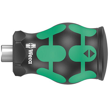 Викрутка з набором біт WERA Kraftform Kompakt Stubby Magazin 5 7 шт. коротка (05008878001)