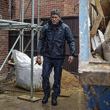 Куртка рабочая DeWalt Storm Waterproof Jacket разме XXL (DWC48-013-XXL)