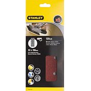Шлифовальная бумага Stanley 93х190мм P120 5шт. (STA31522)