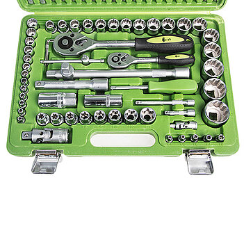 Набор инструмента Alloid 1/2", 1/4" 108 ед. 12РТ (НГ-4108П-12)