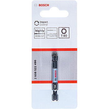 Бита Torx ударная Bosch Impact Control 1/4" T40 1 шт. (2608522490)