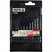 Набір свердел по металу Yato 10шт. (YT-44888)