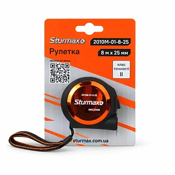 Рулетка Sturmax 8 м (2010M-01-8-25)