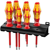 Набір викруток діелектричних WERA Kraftform Plus 160 i/6 Rack Phillips 6 шт. (05006145001)