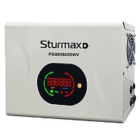 Инвертор напряжения сетевой Sturmax 600 ВА LED (PSM95600SWV) - без аккумулятора