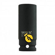 Головка торцева 6-гранна ударна подовжена Yato 1/2" 11 мм (YT-1031)