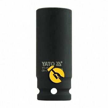 Головка торцева 6-гранна ударна подовжена Yato 1/2" 11 мм (YT-1031) Головка торцева 6-гранна ударна подовжена Yato 1/2" 11 мм (YT-1031)