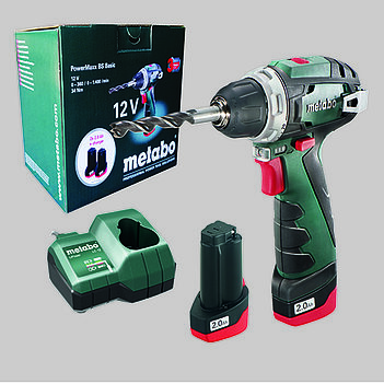 Аккумуляторная дрель-шуруповерт Metabo PowerMaxx BS Basic (600984000)