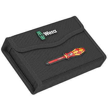 Викрутка зі змінними стрижнями діелектрична WERA Kraftform Kompakt VDE 17 Slim 1 TIE 17 шт. (05006612001)