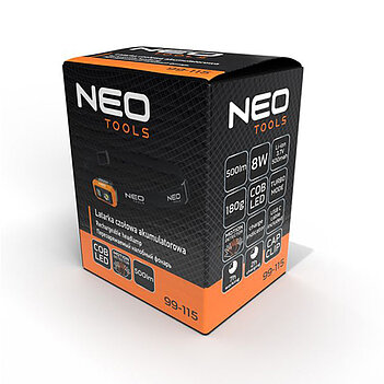 Фонарь налобный аккумуляторный Neo Tools 3,7B (99-115)