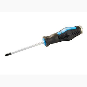 Викрутка хрестова ударна PH2 х 100мм MASTERTOOL (49-5210) Викрутка хрестова ударна PH2 х 100мм MASTERTOOL (49-5210)