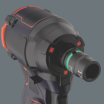 Набір головок 6-гранних ударних WERA 9607 B Impaktor 1 3/8" 10 шт. (05005451001)