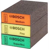 Губка шлифовальная Bosch Standard M/F/SF 3шт (2608901175)