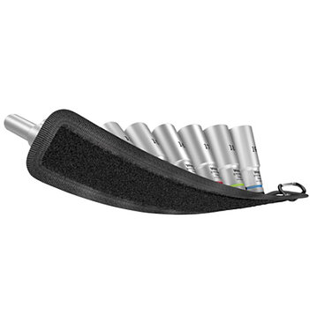 Набір головок 6-гранних подовжених WERA Belt B Deep 1 3/8" 9 шт. (05004545001)