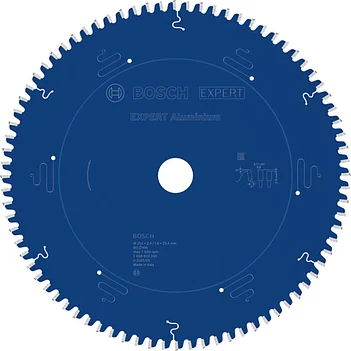 Диск пильный по алюминию Bosch Expert for Aluminium 254х1,8x25,4 мм (2608902243)