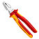 Плоскогубцы диэлектрические KNIPEX Cr-V VDE 1000V 225 мм (02 06 225)