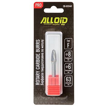 Фреза по металлу Alloid Pro 8 мм тип F (CB-63244F)