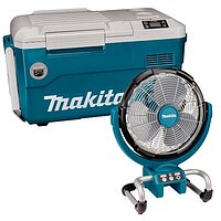 Вентилятор акумуляторний Makita + термобокс акумуляторний (SET-CW001GZ-0824) - без акумулятора та зарядного пристрою