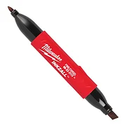 Маркер столярный Milwaukee INKZALL Double Tip черный (4932501155)