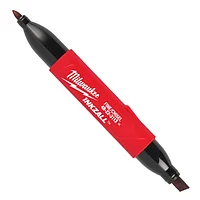 Маркер столярный Milwaukee INKZALL Double Tip черный (4932501155)