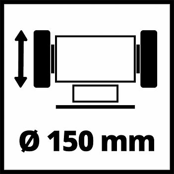 Точило електричне Einhell TC-BG 150 B (4412634)