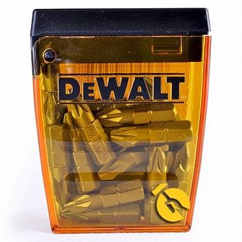 Бита Pozidriv DeWalt 1/4" PZ2 20шт (DP40)