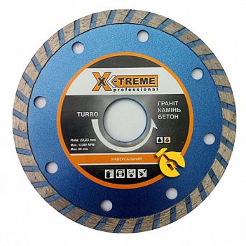 Диск алмазний Turbo X-Treme 180x22.23x7 мм (74187)