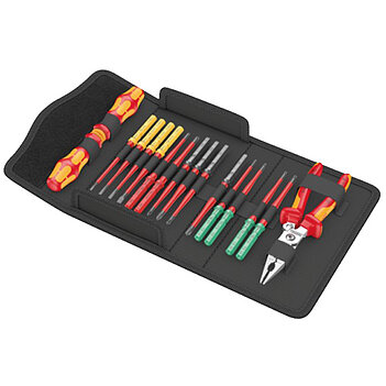 Викрутка зі змінними стрижнями діелектрична WERA Kraftform Kompakt VDE 17 Slim 1 TIE 17 шт. (05006612001) Викрутка зі змінними стрижнями діелектрична WERA Kraftform Kompakt VDE 17 Slim 1 TIE 17 шт. (05006612001)