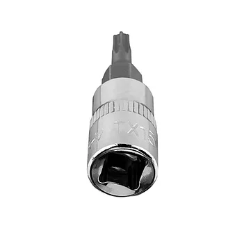 Головка торцева з бітою Torx Neo Tools Cr-V 1/4" TX15 (10-323)