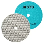 Диск полировальный по бетону и граниту Alloid Pro HEXAGON 100 мм (DD-63392)