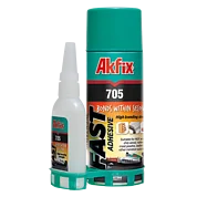 Клей з активатором для експрес-склеювання Akfix 705 500мл/125г (GA066)