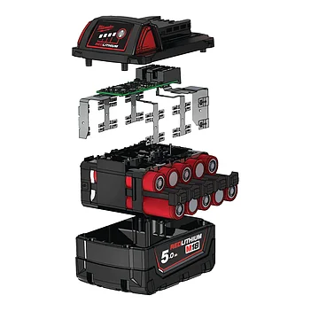Аккумулятор Li-Ion Milwaukee M18 B52 18,0В 2 шт. (4932451242)