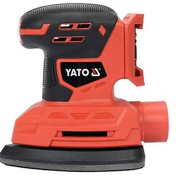 Шлифмашина вибрационная аккумуляторная Yato (YT-82755) - без аккумулятора и зарядного устройства