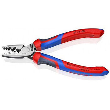 Клещи обжимные KNIPEX 180 мм (97 72 180)