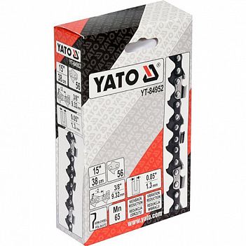 Цепь для пилы Yato 15", 3/8", 1.3мм, 56DL (YT-84952)
