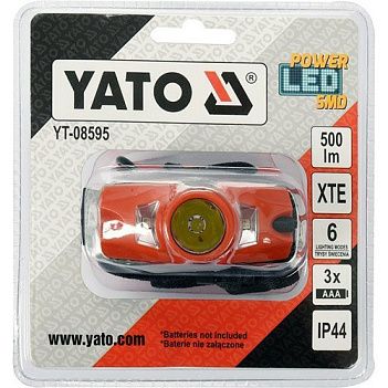 Фонарь налобный Yato (YT-08595)