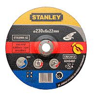 Круг зачистной по металлу Stanley 230x6х22.2мм (STA32065)