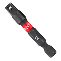 Переходник для шуруповерта ударный Milwaukee Shockwave 1/4'' х 1/4" (4932471826)