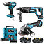 Набор инструментов аккумуляторных Makita (SET-DGA504RTJ-0525)