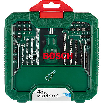 Отвертка с набором бит Bosch Mixed Set S 43 шт. (2608522566)
