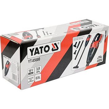 Пилосос акумуляторний Yato (YT-85680) - без акумулятора та зарядного пристрою