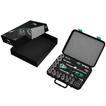 Набор инструмента WERA 8100 SB 2 Zyklop Speed 3/8" 43 ед. 6PT (05003594001)