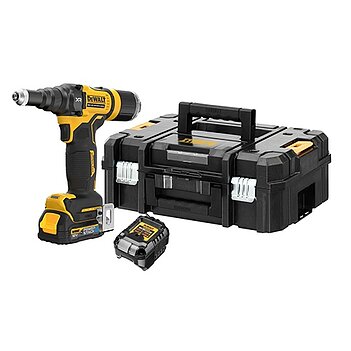 Заклепочник аккумуляторный DeWALT (DCF403E1GT)