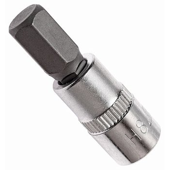 Головка торцевая с битой Hex JTC 1/4" 8мм (23608 JTC)